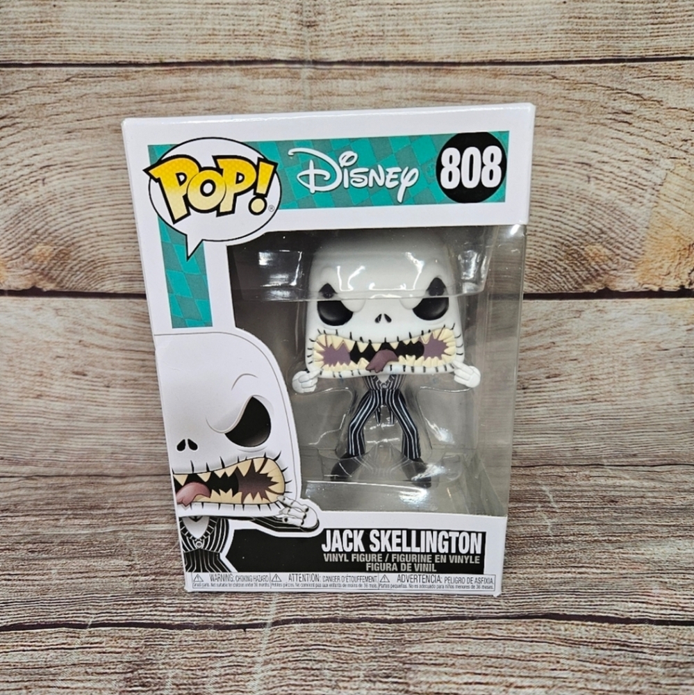 Disney Nightmare Before Christmas Jack Skellington scary Jack funko pop #808